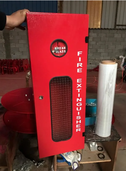 Gabinete de extintor de incêndio de 9 kg em aço macio da China
