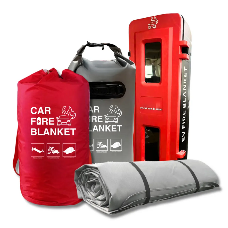 Cobertura de fogo de bateria de lítio para carro EV cobertura de fogo revestida de silicone de grafite de 19,8 x 26 pés