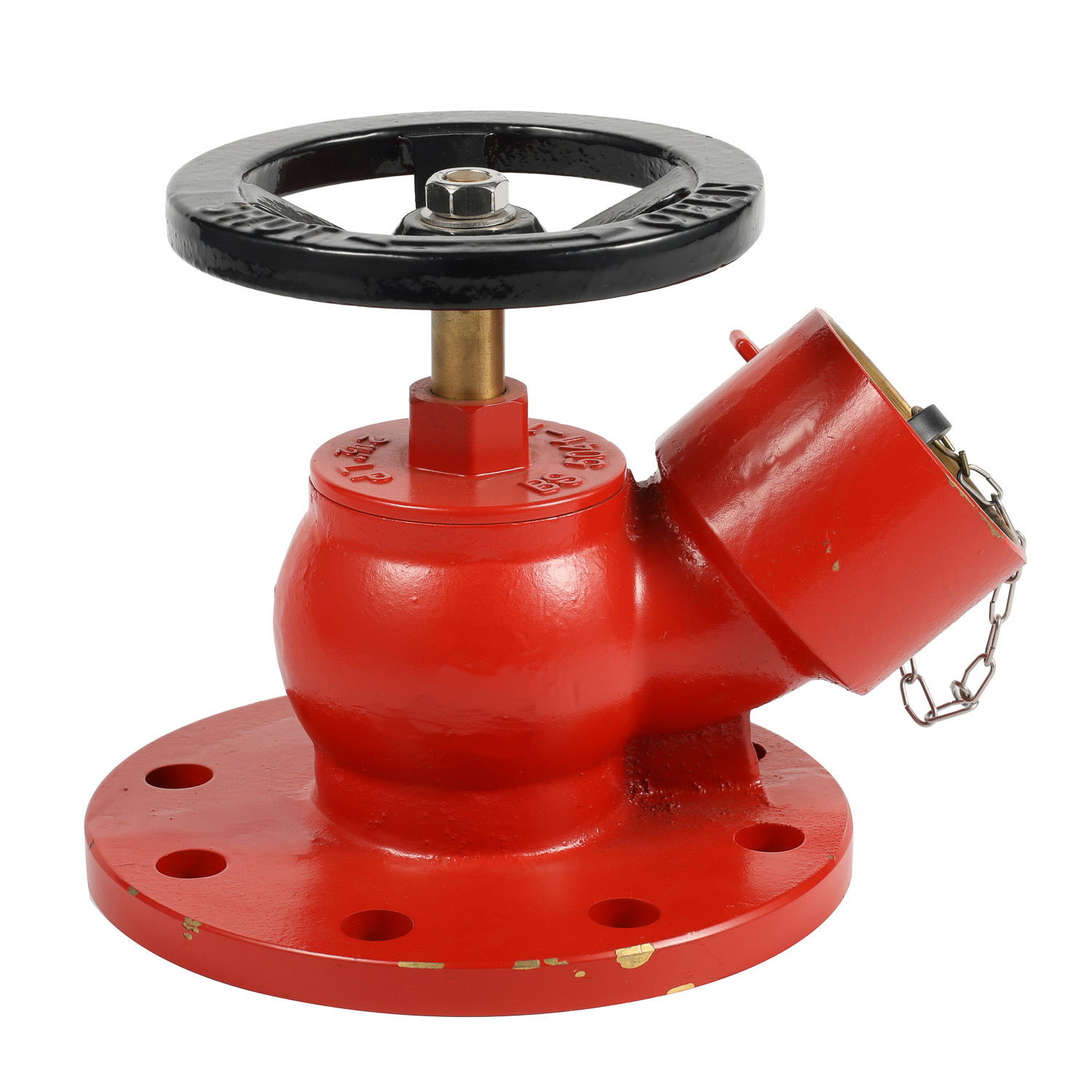 Válvula de pouso de latão ou bronze para sistema de hidrante