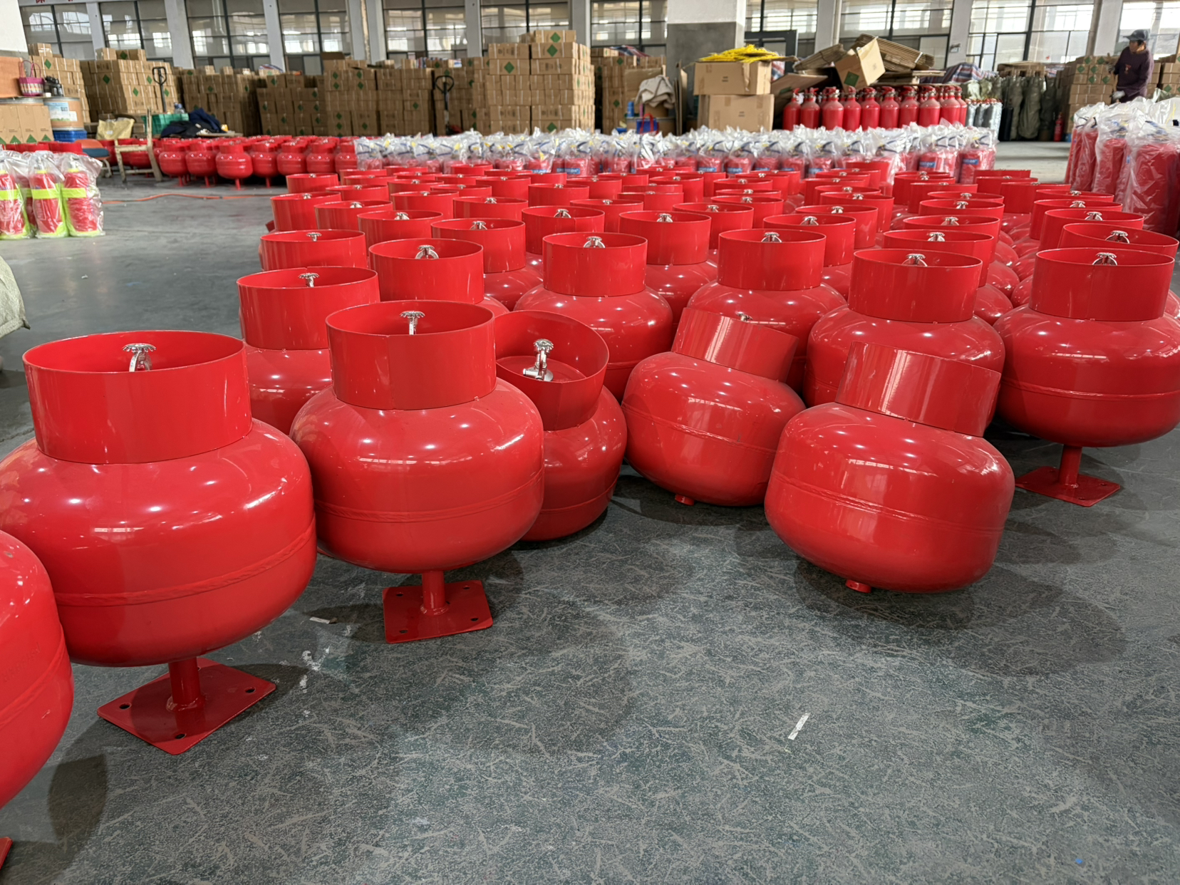 Tipo de suspensão automático equipamento de suspensão automático do pó 6KG de emergência para a Arábia Saudita