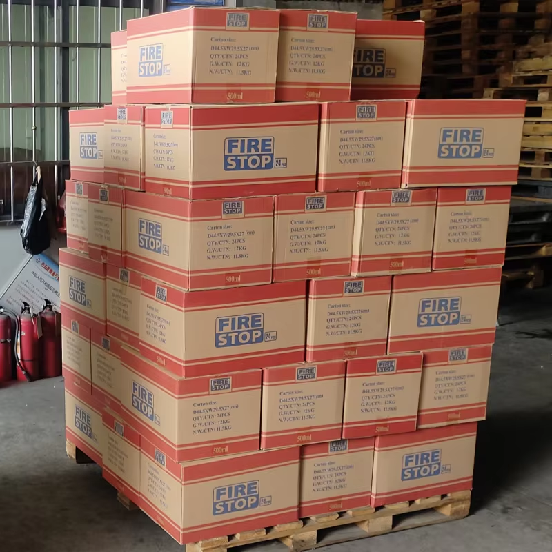 Mini extintor de incêndio para carro doméstico, spray de espuma em pó seco, conveniente, portátil, parada de incêndio 