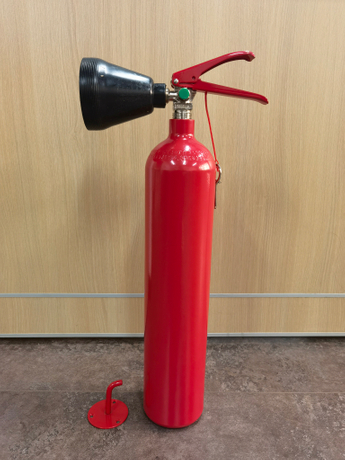 Extintor de CO2 de 2KG BSI KM EN3