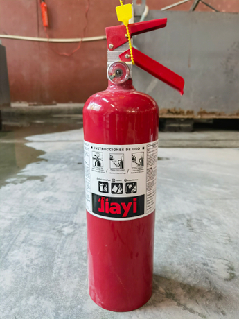 Extintor de pó seco de 1KG 2,5Lbs México