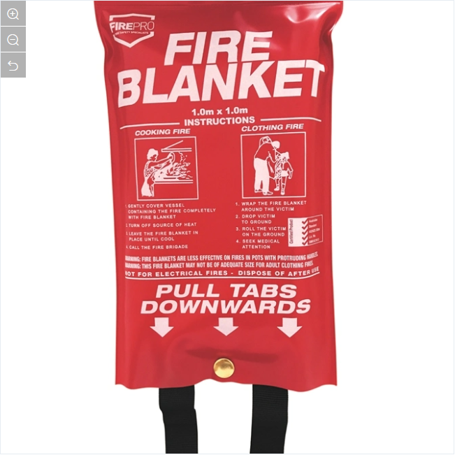 Cobertor de fogo personalizado de 4 x 6 pés para pessoa