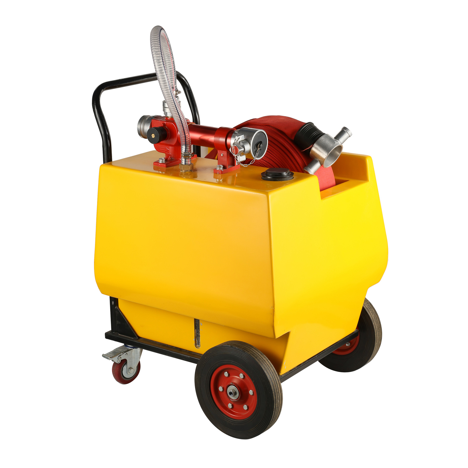 Tanque resistente da espuma da pressão - unidade móvel do extintor para o posto de gasolina & a luta contra o incêndio petroquímico