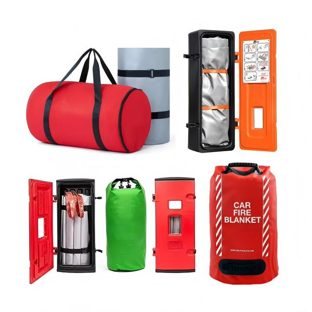 Cobertor de isolamento térmico de automóvel de gabinete de aço carbono personalizado OEM Cobertor de incêndio de carro para scooter elétrico