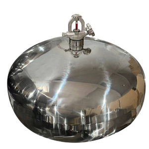 Extintor automático de pó seco de aço inoxidável 6KG 