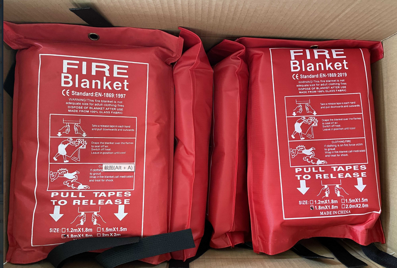 Cobertor anti-fogo resistente personalizado para pessoa