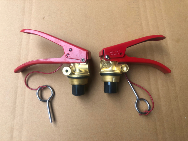 Válvula de latão de pressão para extintor de incêndio turco 