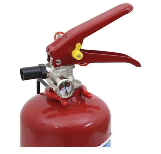 extintor de incêndio seco do pó 2kg com o CE de bronze da válvula aprovado