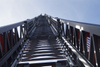 Escada de escape de incêndio de armazenamento economizador para uso doméstico na indústria