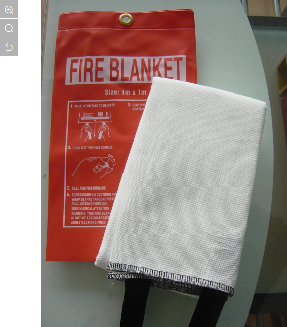Cobertor resistente ao fogo 4 x 6 pés para cozinha