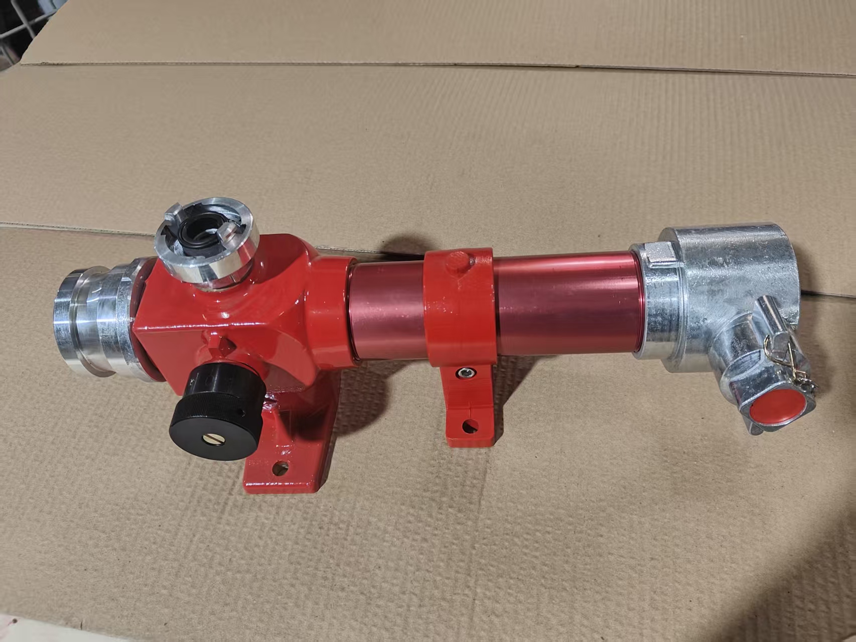 Indutor de espuma em linha para segurança contra incêndio